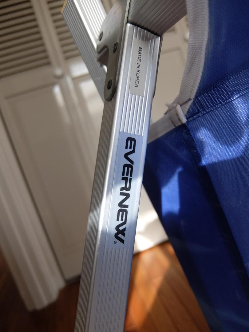 EVERNEW アルミコット 青