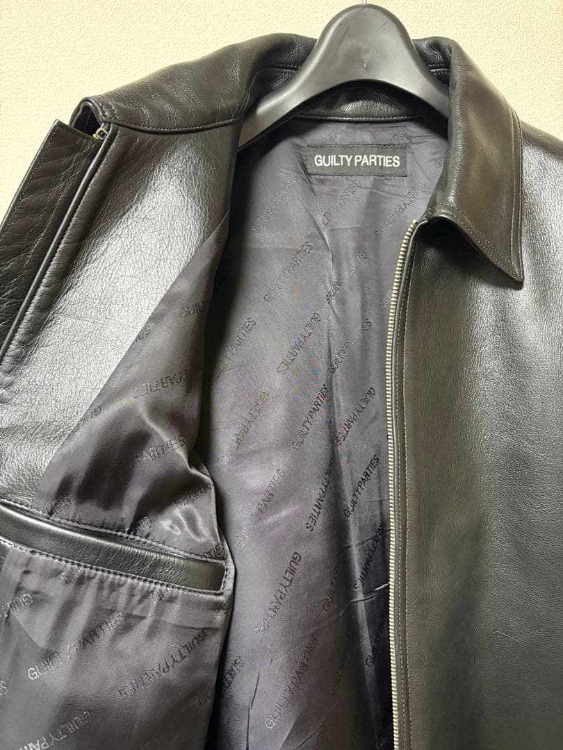 【コグマ】WACKOMARIA ワコマリア　シングルライダースジャケット