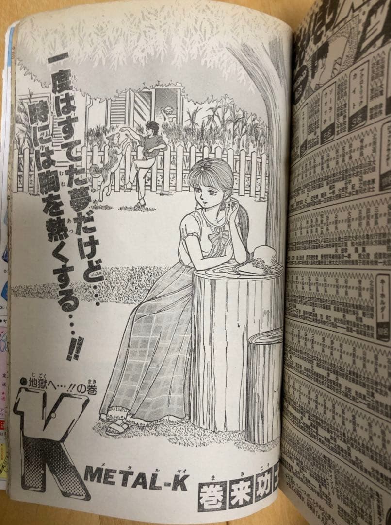 【当時物】週刊少年ジャンプ　1986年　北斗の拳　表紙号4冊セット