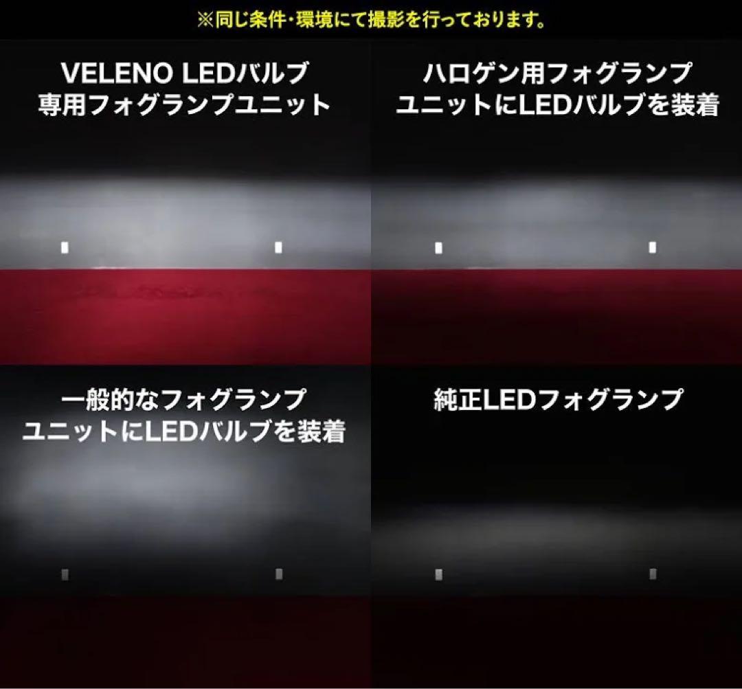 VELENO フォグランプユニット 2個セット 円形