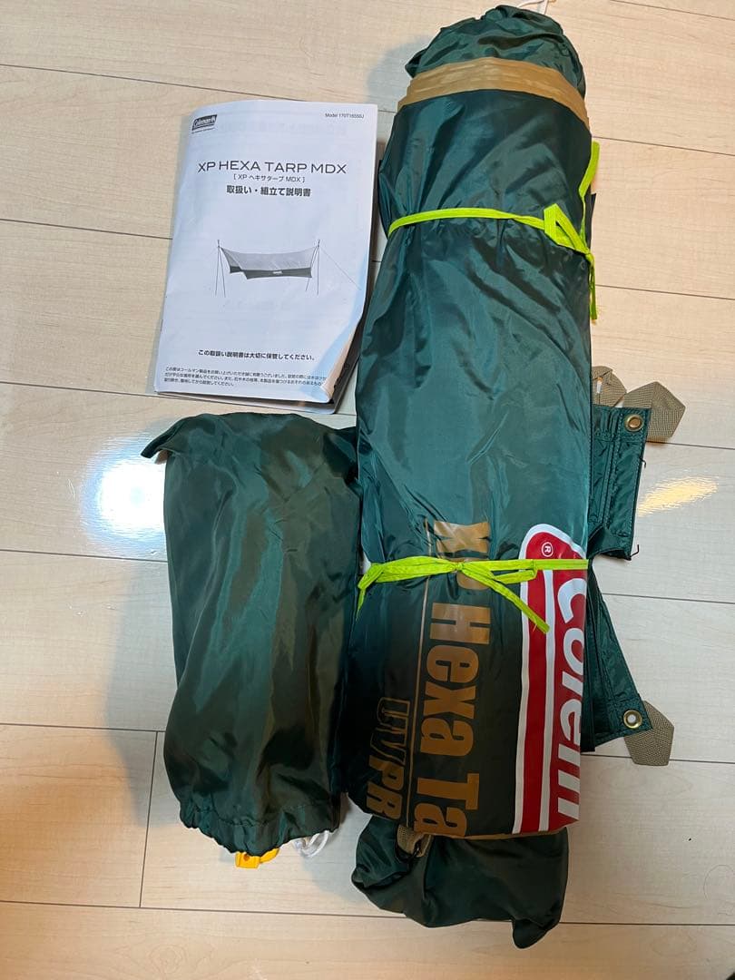 Coleman XP HEXA TARP MDX ダークグリーン