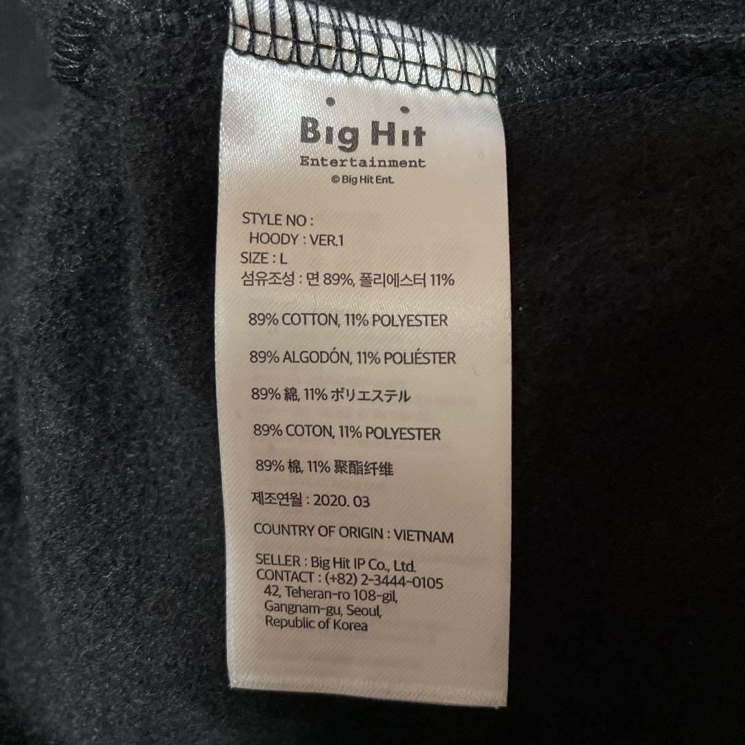 MAP OF THE SOUL TOUR  フーディー  BTS サイズL