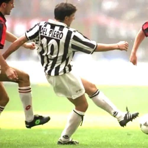 96-97 ユベントス　デルピエロ　Kappaオフィシャル　当時物ユニフォーム