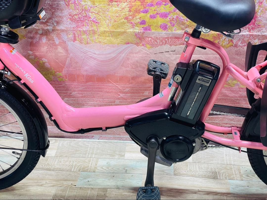 ZK3659 電動自転車 ヤマハ パスキス 子供乗せ 20インチ 送料無料