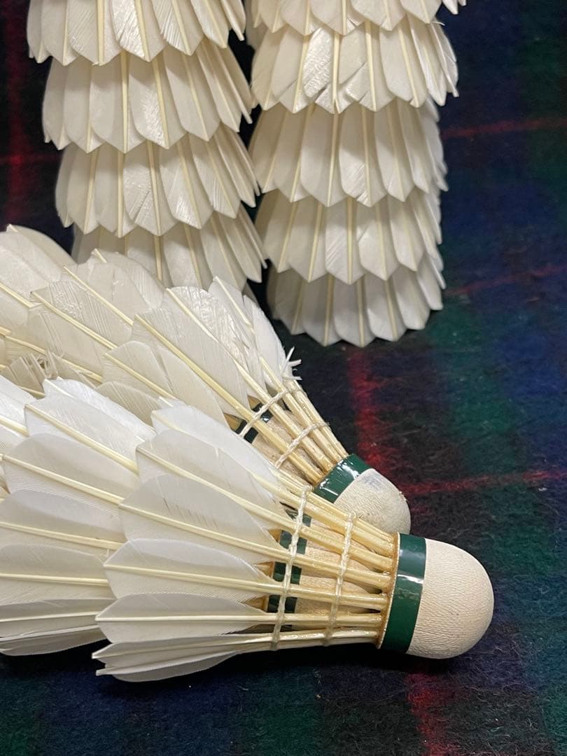 YONEX バドミントン　レトロシャトル　ヨネックス　旧ロゴ　筒付き　ゴーセン