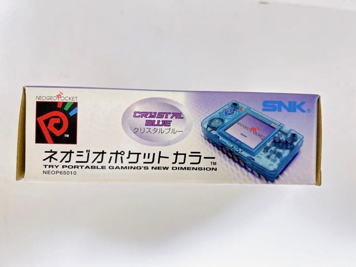 SNK NEW ネオジオポケットカラー クリスタルブルー  美品