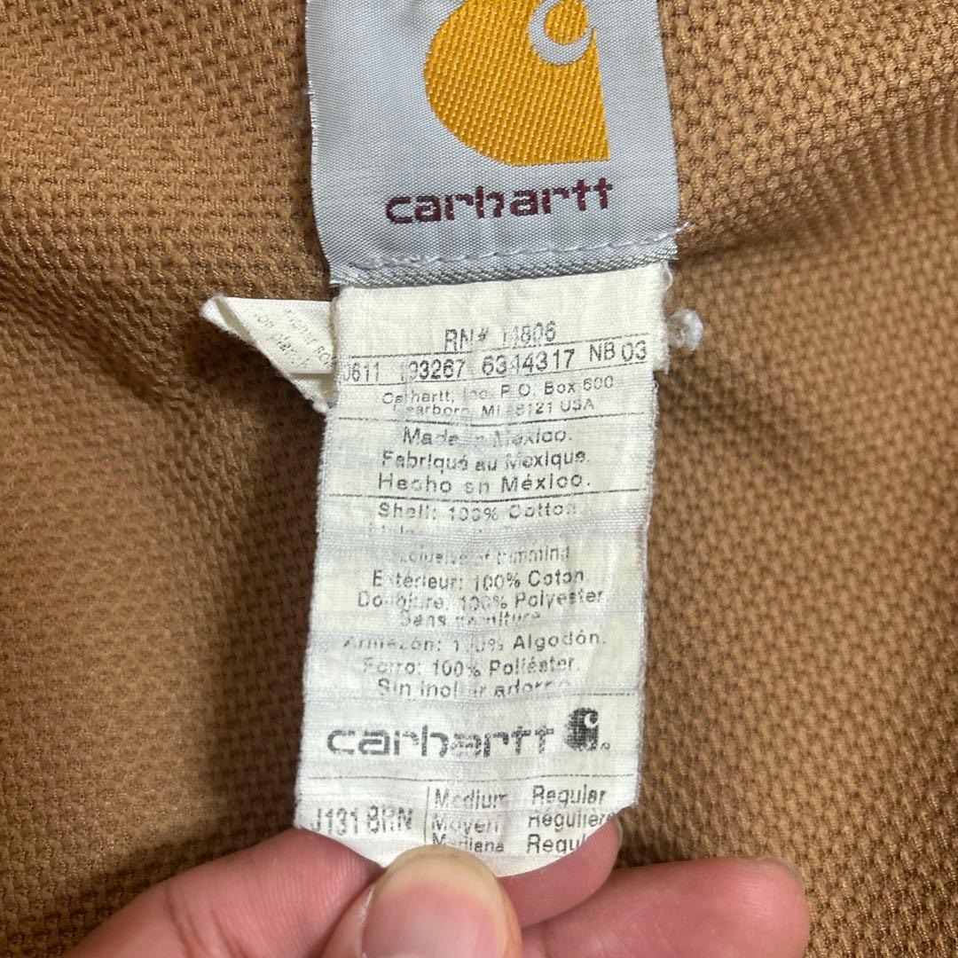 メキシコ製 carhartt ダック アクティブジャケット
