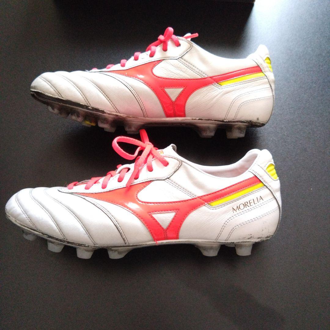 Mizuno Morelia サッカーシューズ ホワイト/ピンク