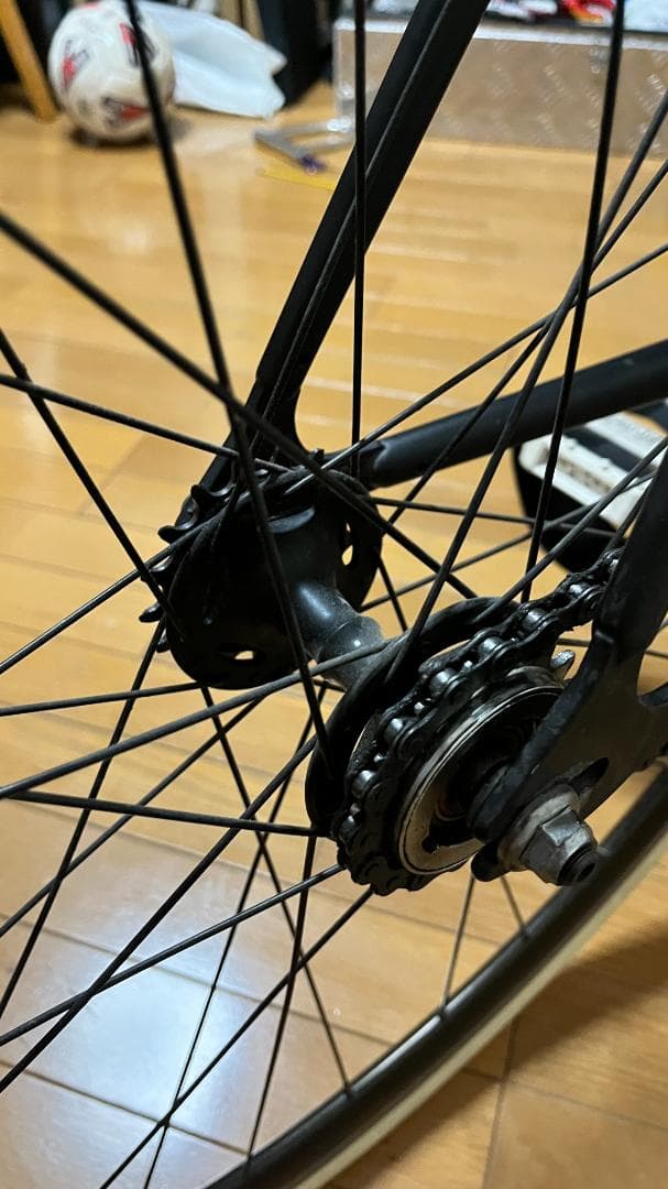 FUJI FEATHER（フジ フェザー）マットブラック　サイズ49cm ピスト