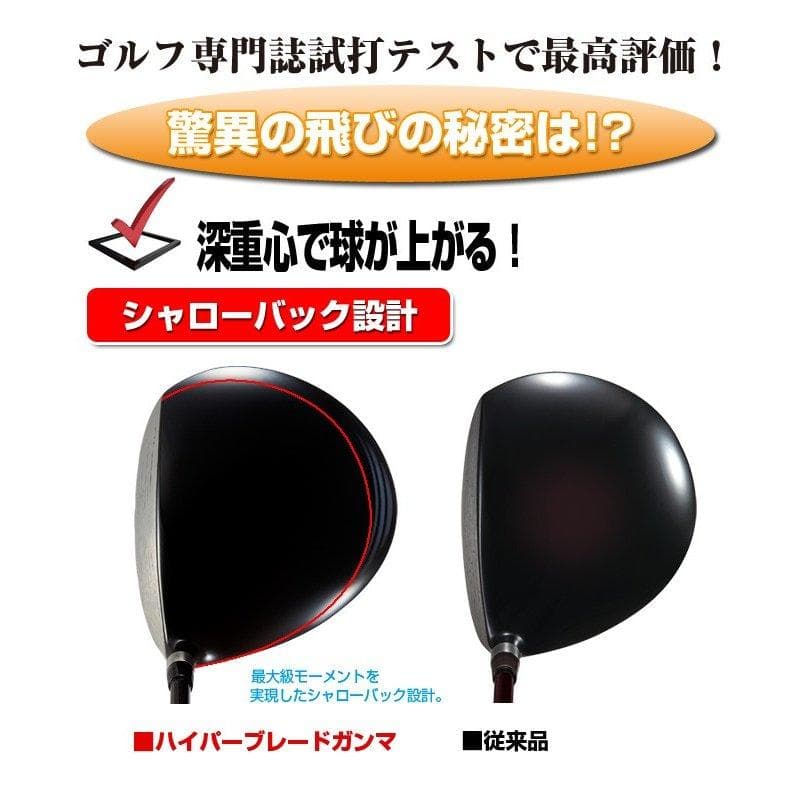 新品！【ヘッド単体】送料無料♪最高の飛び　ハイパーブレードガンマ　適合