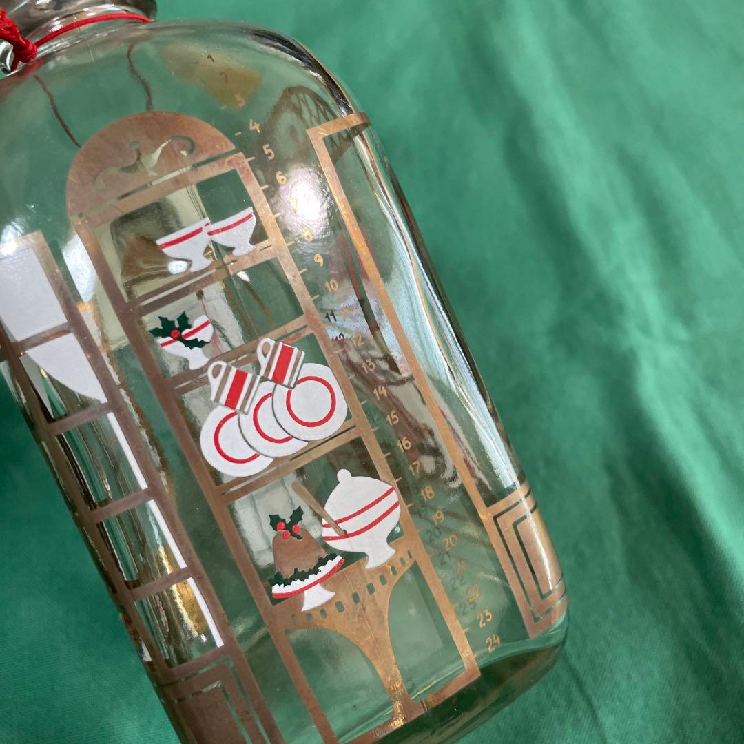 Holmegaard ホルムガード　クリスマスボトル　1988〜1990年3本