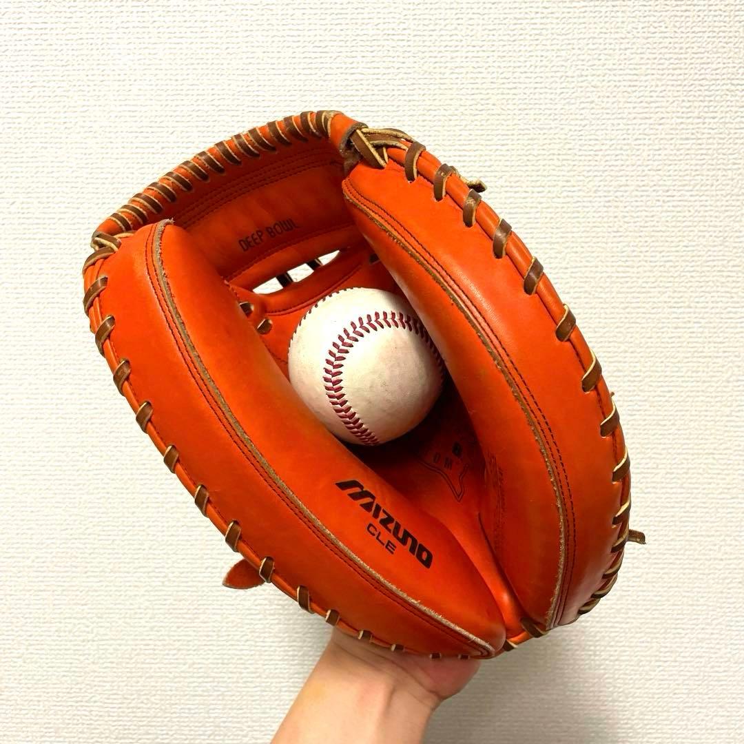 197 ミズノ ビンテージ 極美品 軟式 キャッチャーミット