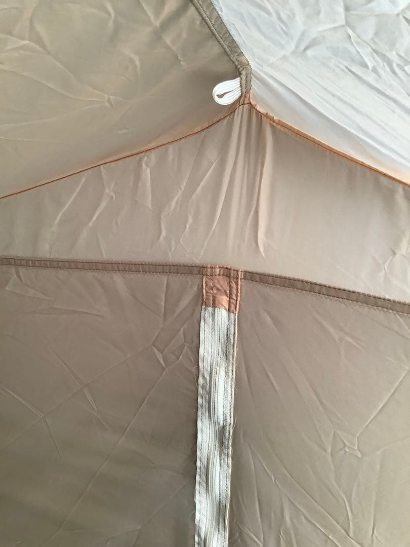 NO.614 ダンロップ／ツーリングテント／R-324／3人用／ライムグリーン