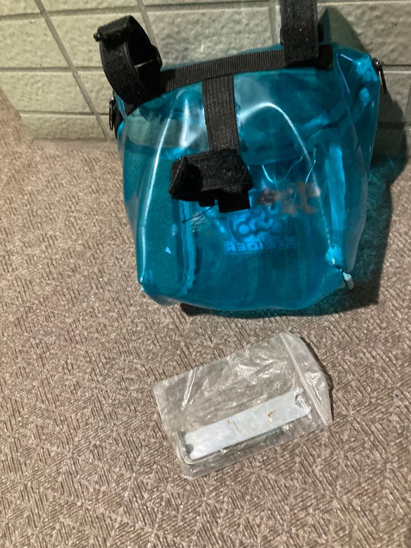 STRIDER バランスバイク 青 収納バッグ付き