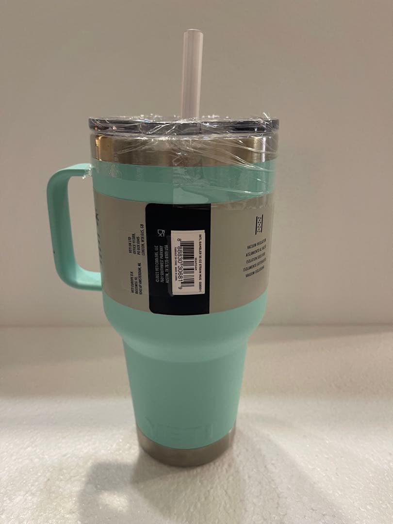 【新品】YETI ランブラー 35oz (1L) ストローマグ シーフォーム