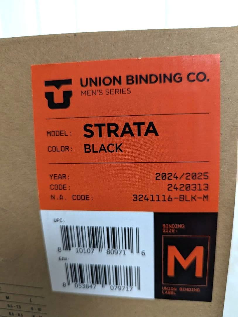 24-25 ユニオン　ウルトラ　М　 スノーボード ビンディング