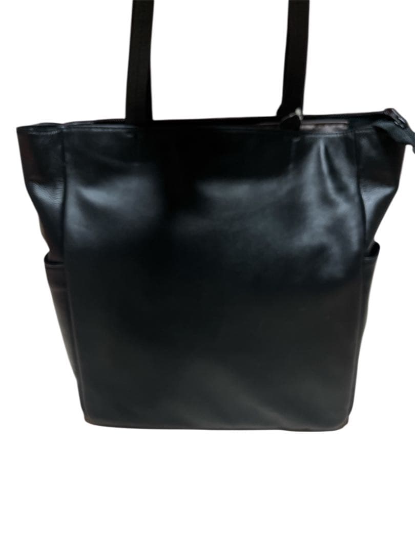 新品未使用　グリーンレーベルリラクシング　トートバッグ　レザー　牛革　黒　タグ付