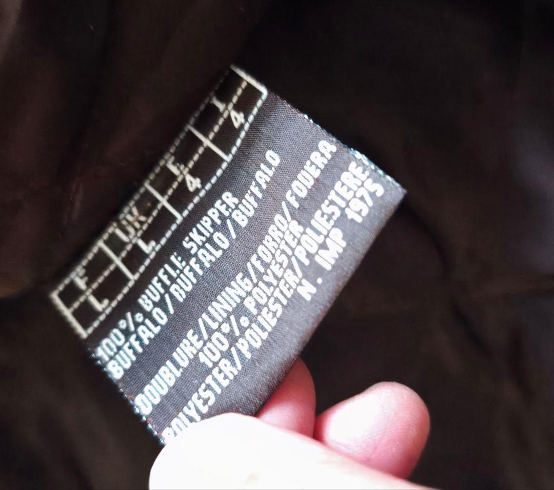 エ*ト様 エイジング　SKIPPER ヴィンテージ レザージャケット　トラッカー