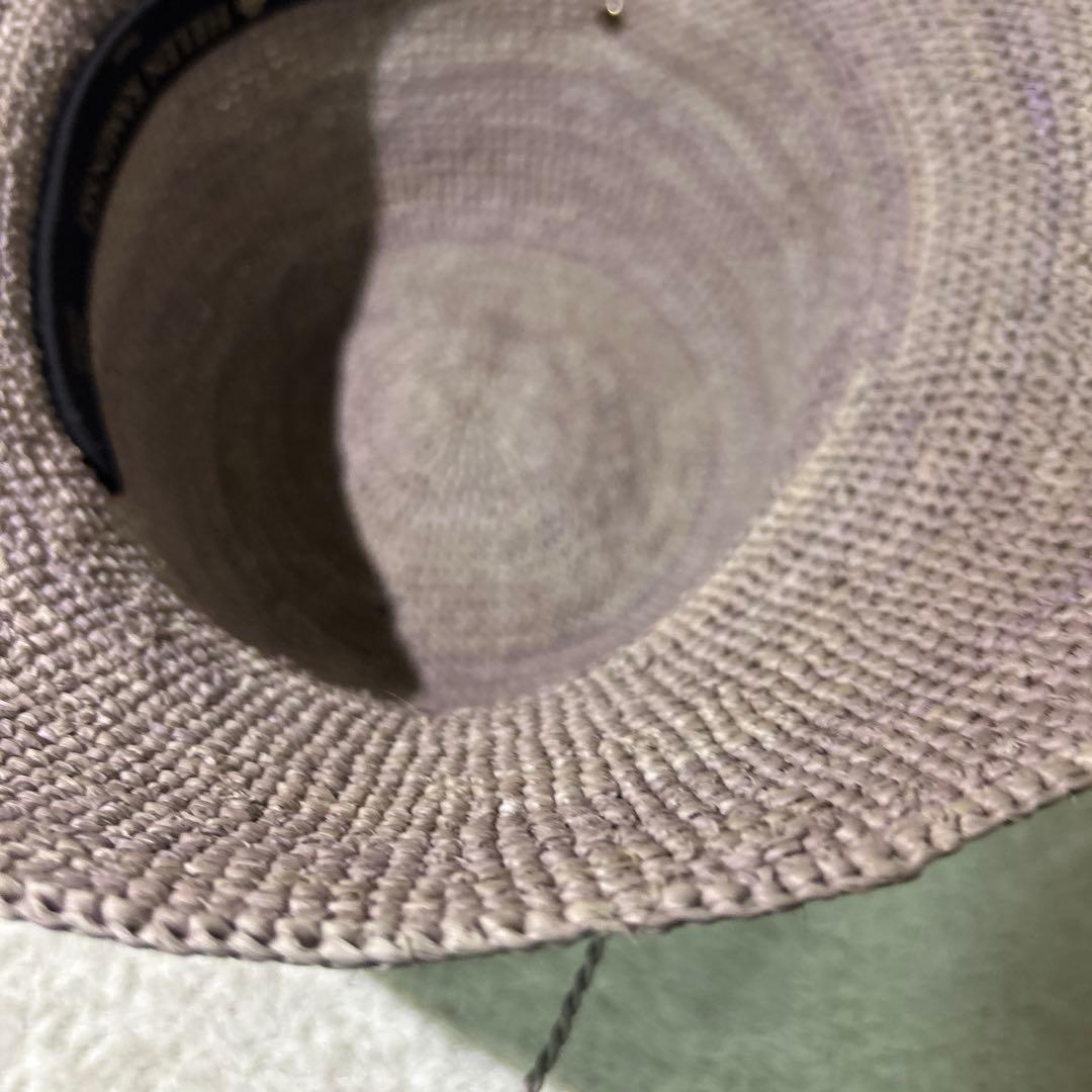 HELEN KAMINSKI ヘレンカミンスキー　麦わら　帽子　ハット　グレー