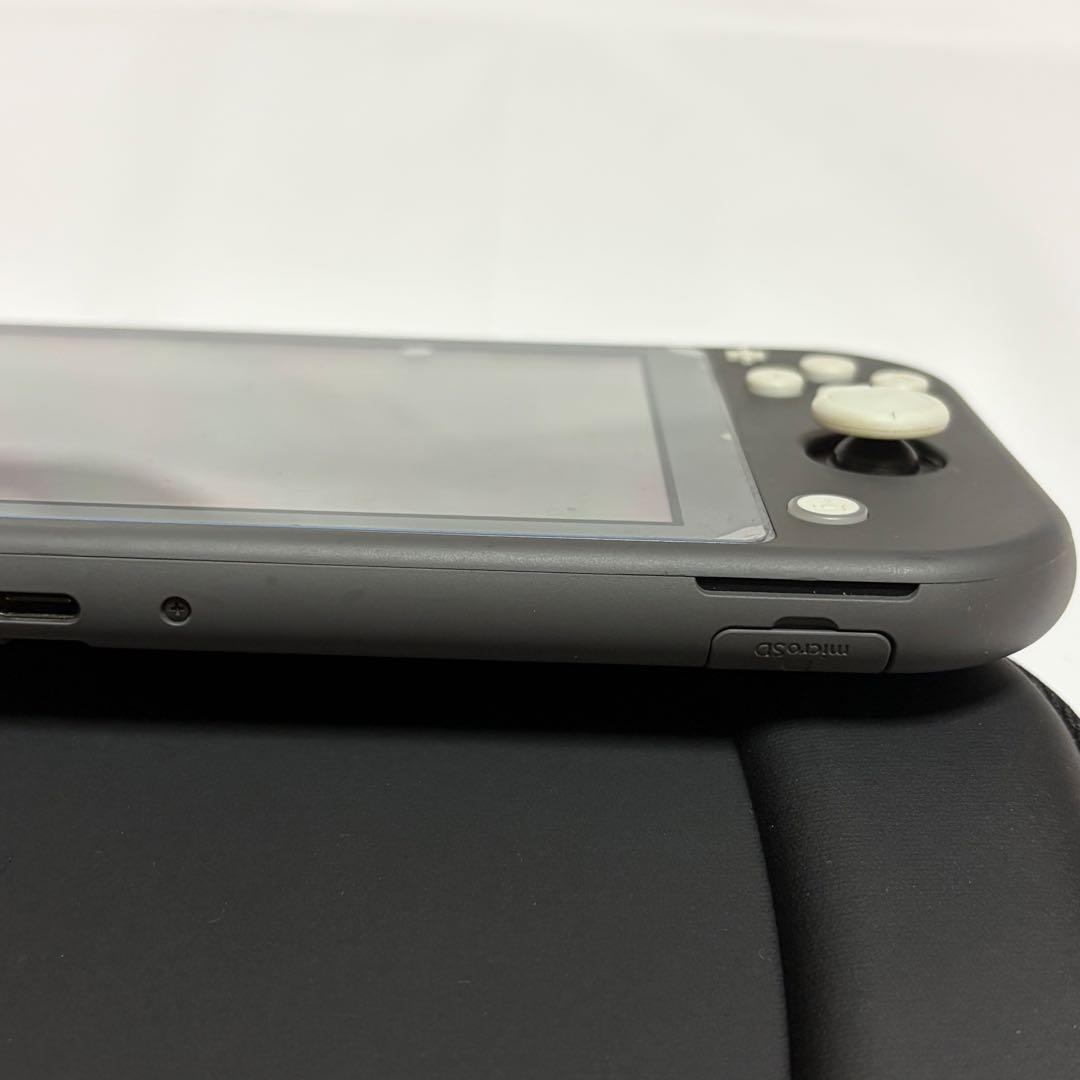 Nintendo Switch Lite 本体 グレー 本体収納ケース付き
