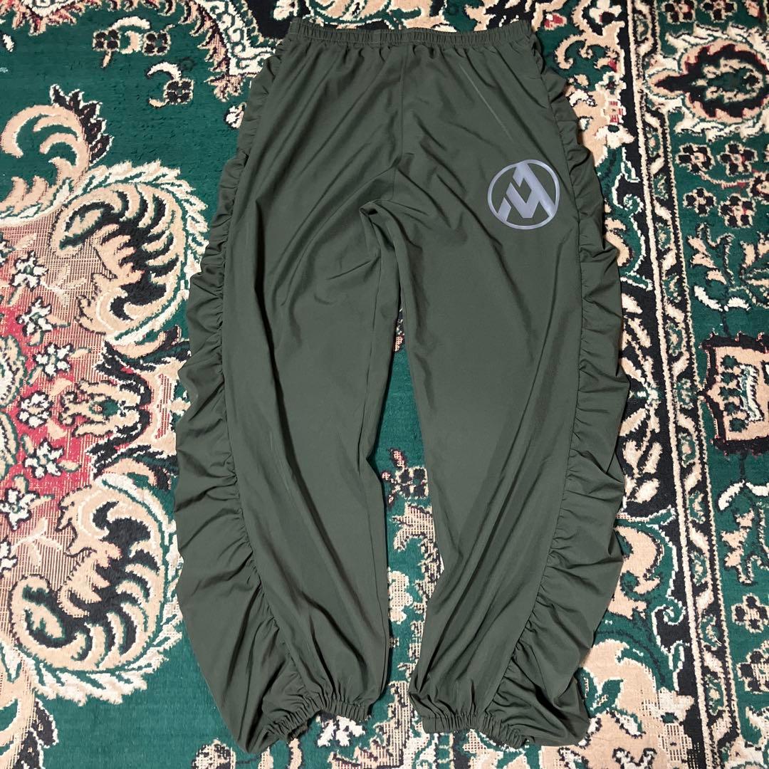 極美品　Marble フィットネスウェア　XL ドレープロングパンツ