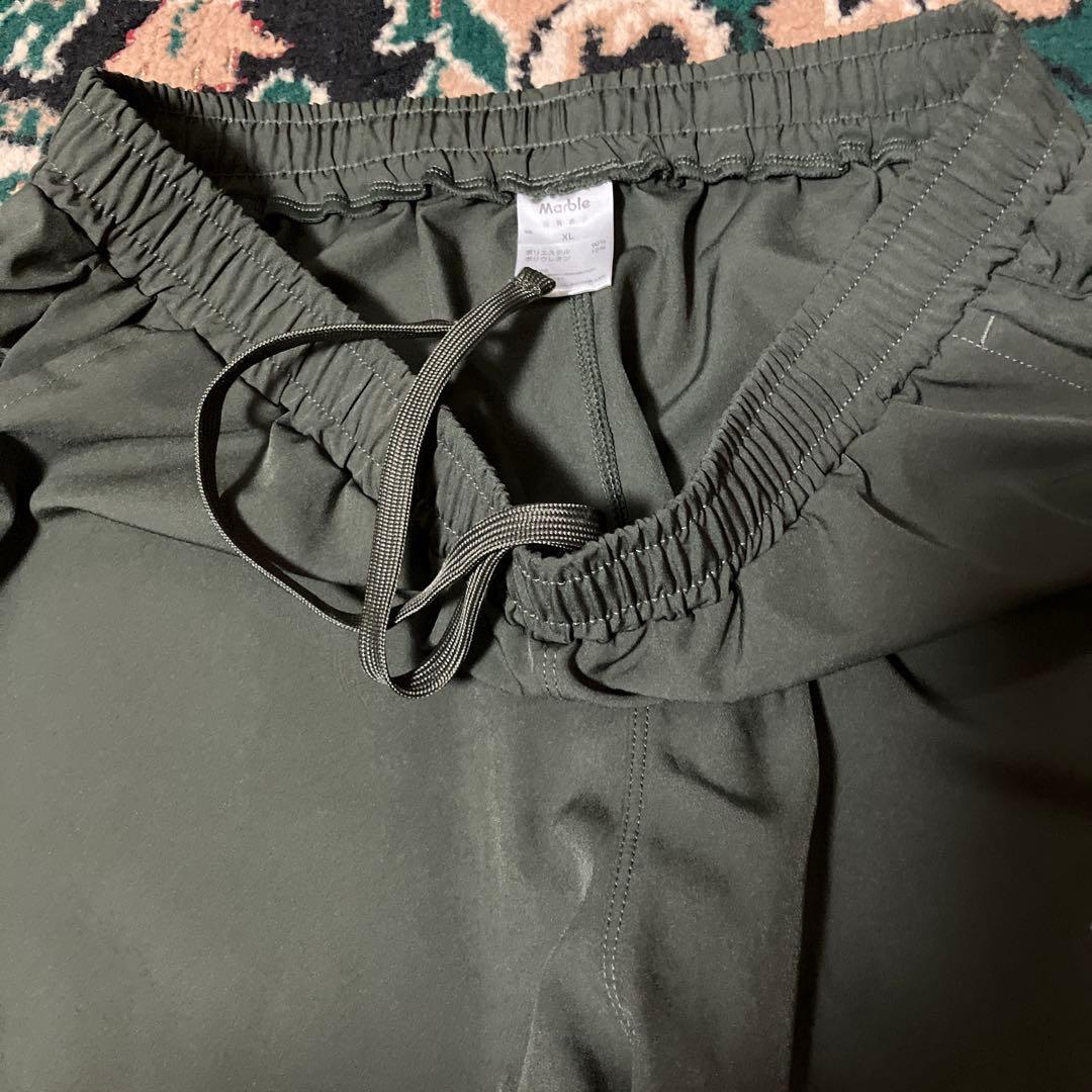 極美品　Marble フィットネスウェア　XL ドレープロングパンツ
