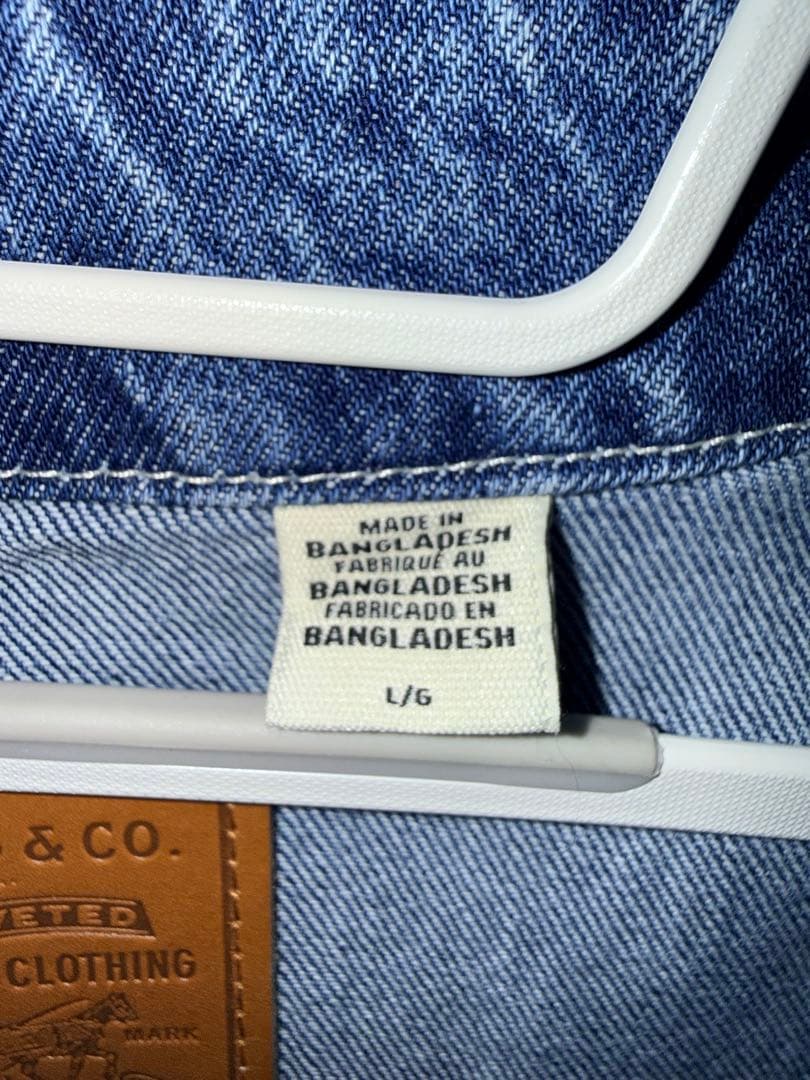 リーバイス　UNION ENGINEER CARDIGAN デニムジャケット