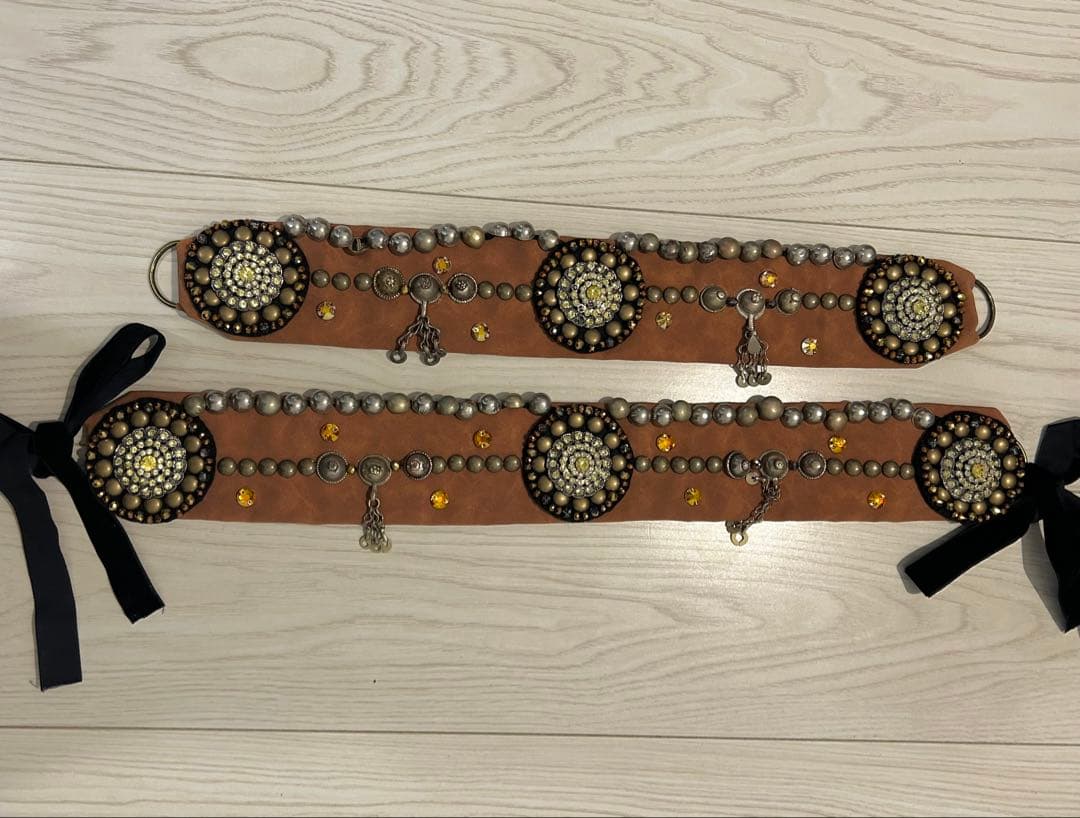 トライバルフュージョン ベルト | ブラウン