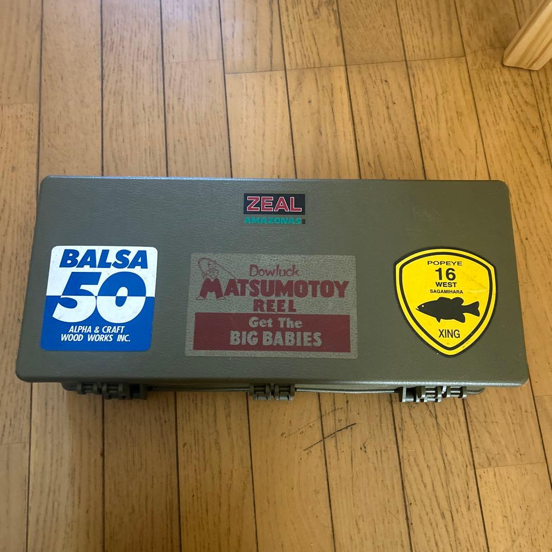 オールド系ルアー約56個 ZEALアマゾンBOX付き