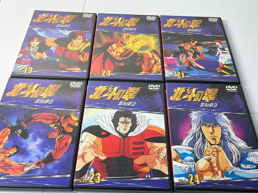 DVD 北斗の拳＆北斗の拳2 全26巻セット セル版