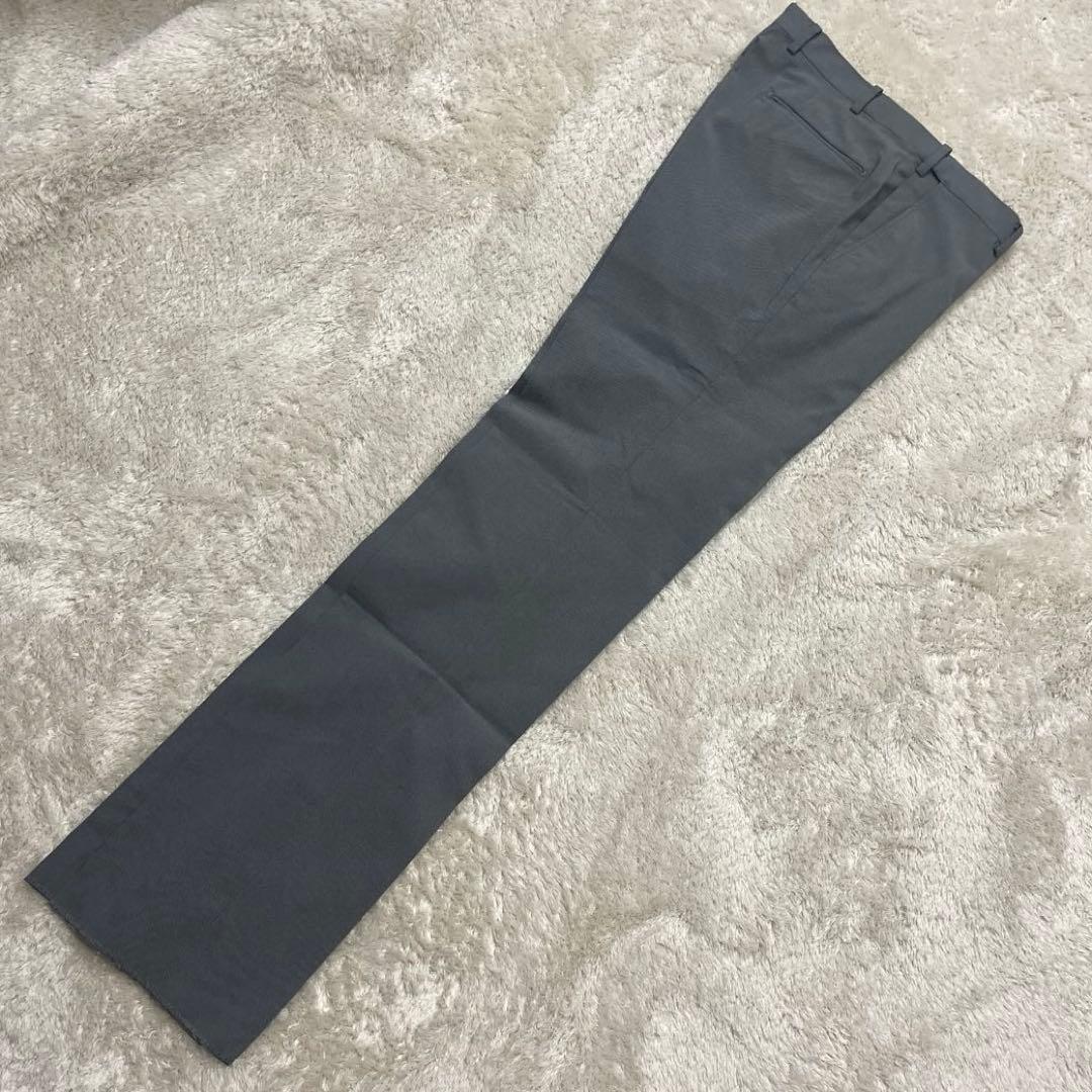 新品　Paul Stuart コットンストレッチスラックス　グレー　52 2XL