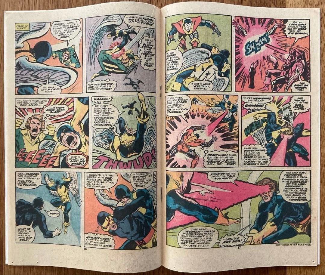 X-men #106 evil Charles Xavier❗️アメコミリーフ