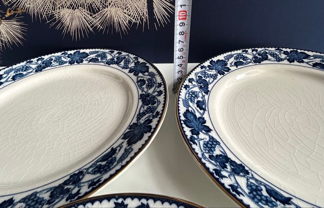 未使用　NIKKO ニッコー　 ダブルフエニックス　葡萄柄 6枚セット