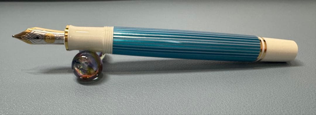 ペリカン　ターコイズホワイト　M