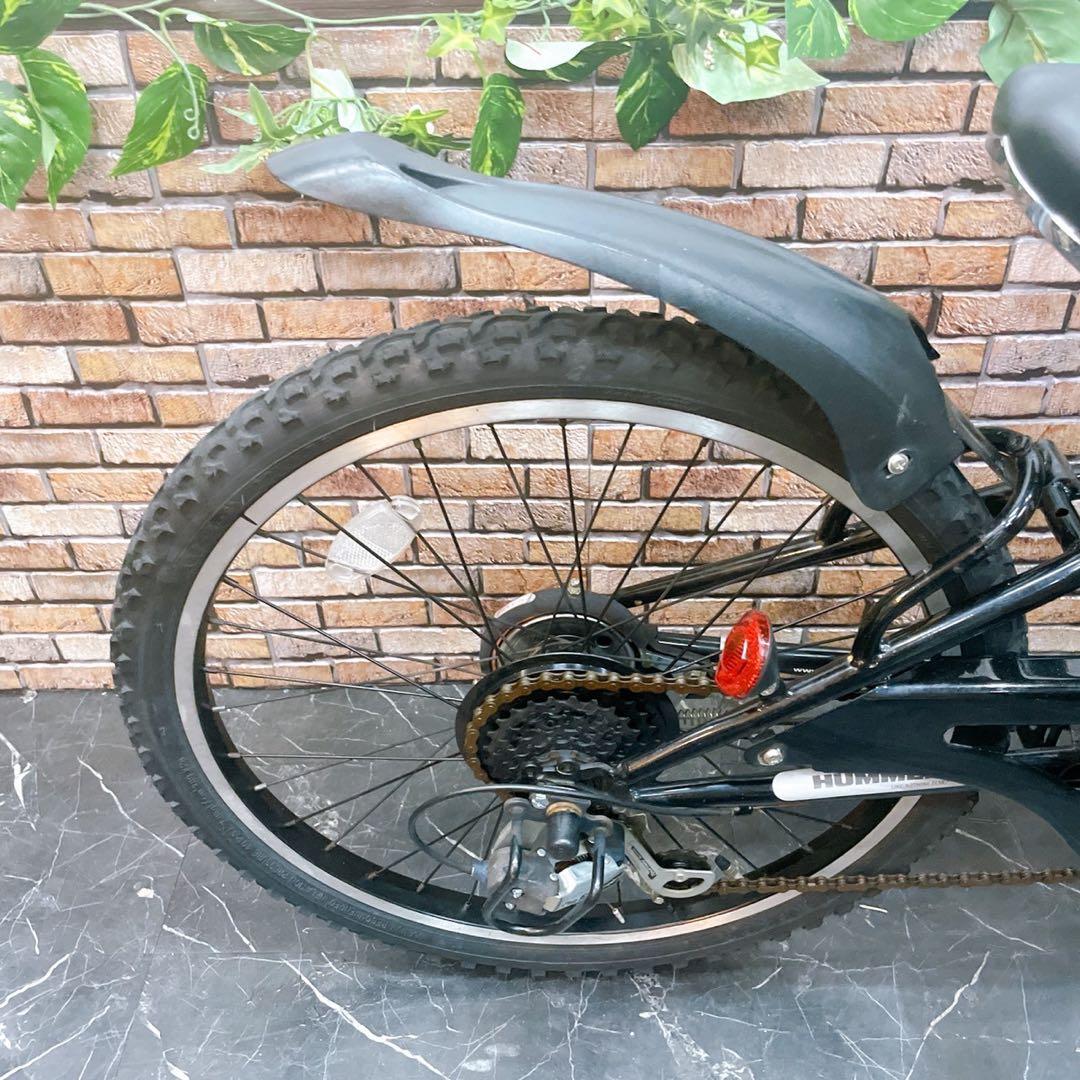 【40】子供用自転車 子供車 HUMMER ブラック 22インチ