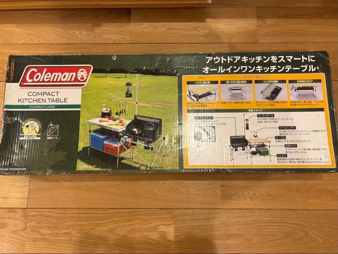 Coleman コンパクトキッチンテーブル