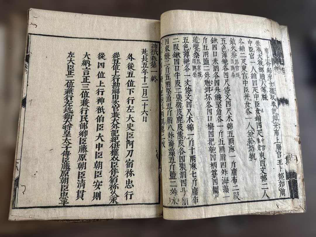 神袛 十卷10冊 文龜三年 和本 古書 古文書