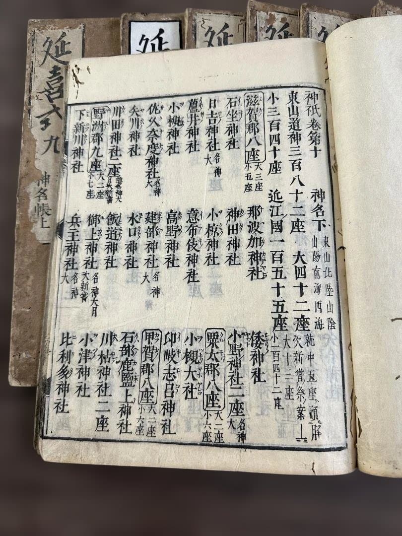 神袛 十卷10冊 文龜三年 和本 古書 古文書