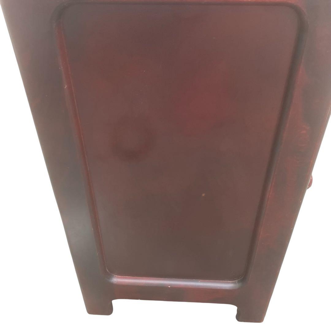 karimoku カリモク電話台　昭和レトロ　和製ヴィンテージ　オールドカリモク