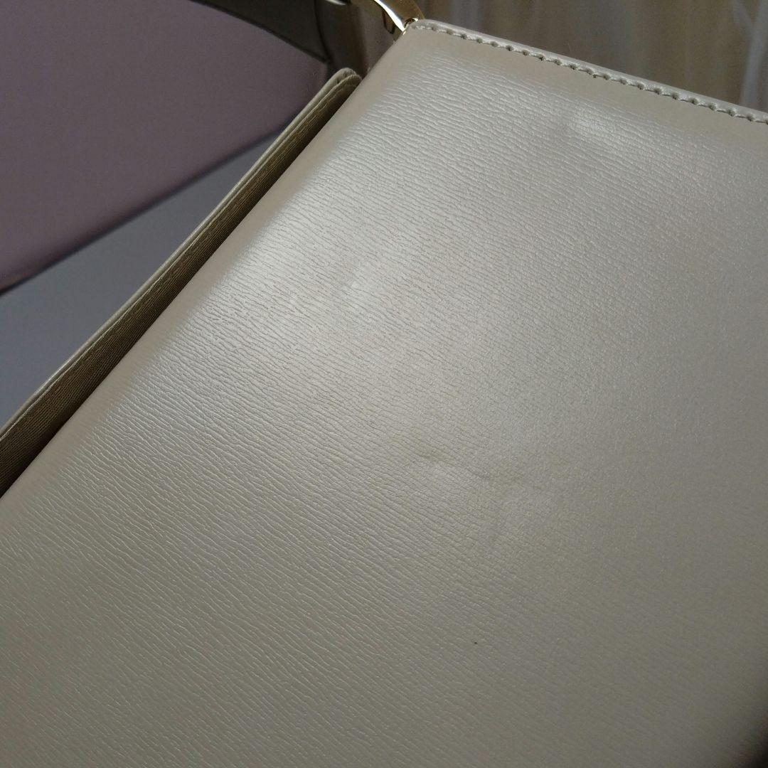 668★ 濱野皮革工藝 HAMANO カーフレザー ハンドバッグ フォーマル