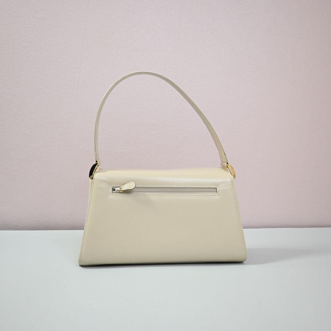 668★ 濱野皮革工藝 HAMANO カーフレザー ハンドバッグ フォーマル