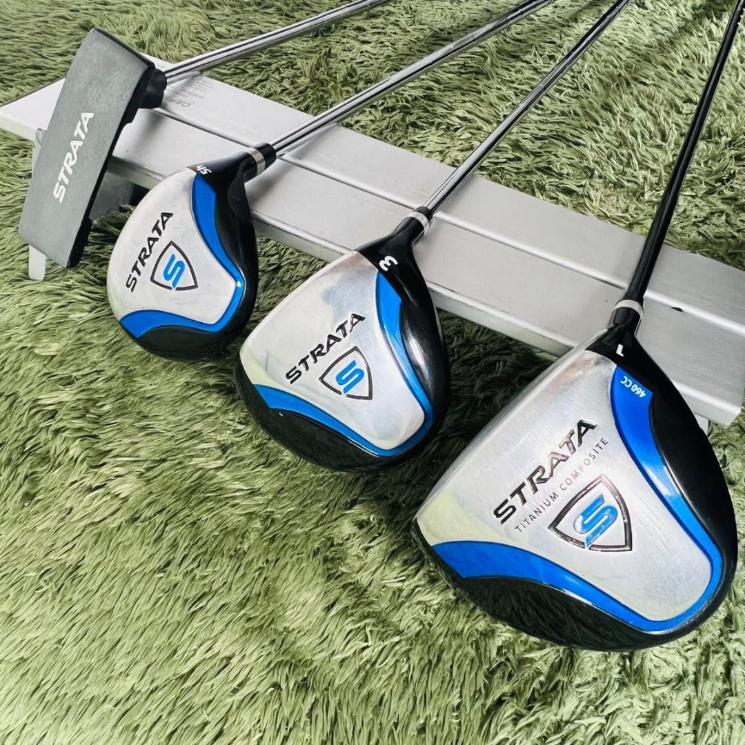 キャロウェイ ストラータ 10本セット メンズゴルフ 初心者 入門 大人気モデル
