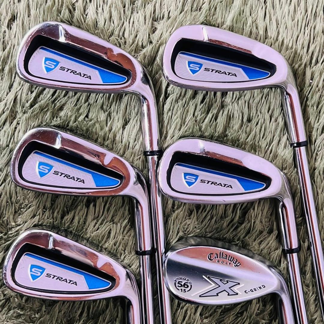 キャロウェイ ストラータ 10本セット メンズゴルフ 初心者 入門 大人気モデル