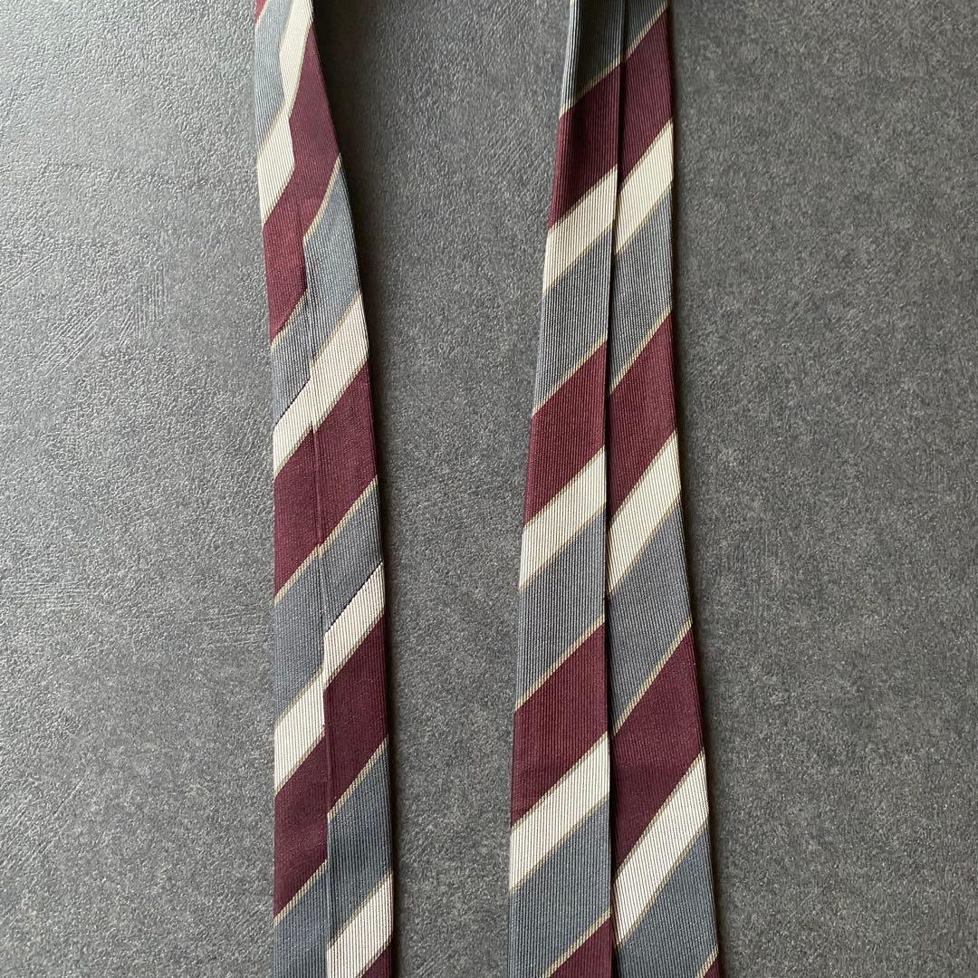 Drake's(ドレイクス) Beams F別注　シルクレジメントタイ