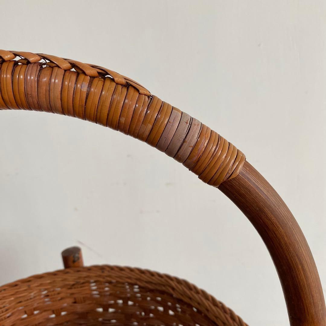 2点セット カゴ棚 マガジンラック レトロ z969