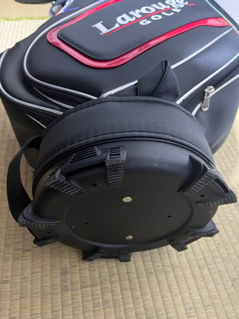 美品！ラルージュ　Larouge Golf キャディバッグ　フードカバー付属