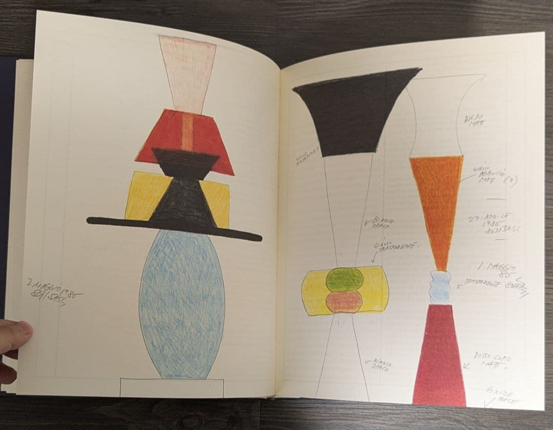 エットレ・ソットサス習作集1986/1990