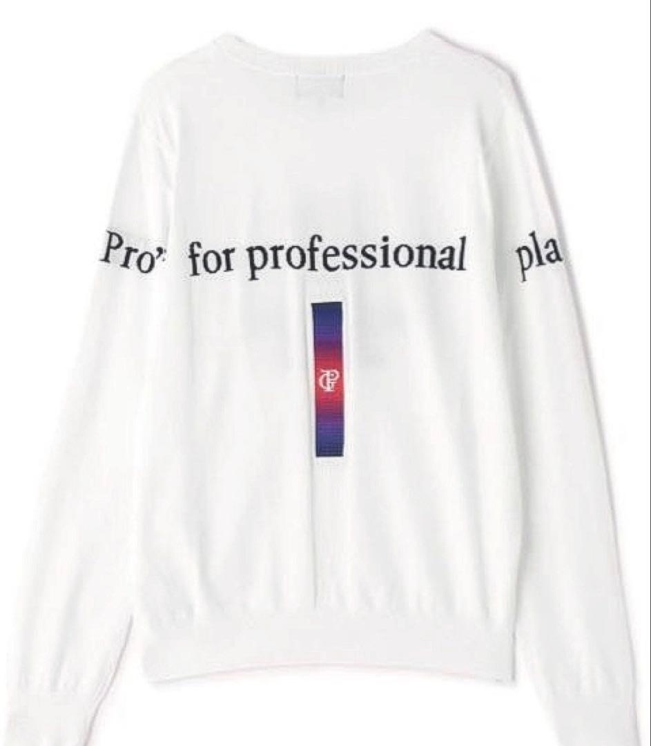 パーリーゲイツ PGPRO ELITE 天竺ニット プルオーバー（WHT／5）