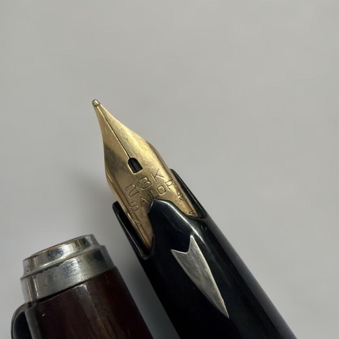 セーラー万年筆 23K 希少アンティーク 世界の銘木シリーズ sailor
