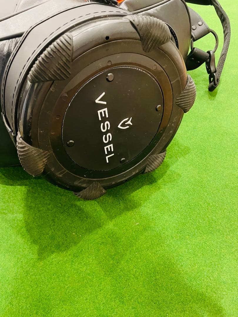 Vessel ベゼル ゴルフバッグ 【2022年モデル】白/黒/オレンジ